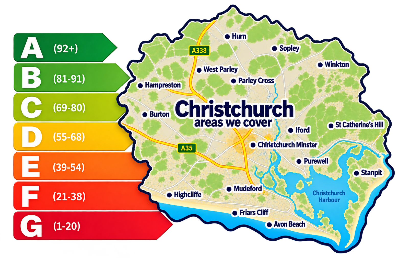 Christchurch EPC Energy Performance Certificate rating